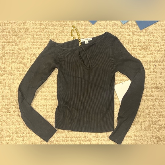 AND NOW THIS chain sweater with cutout detail - Picture 2 of 3